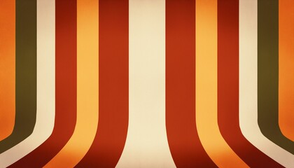 Abstract 1970's background design in simple retro style with stripes. Vector illustration.