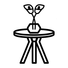 table Line Icon
