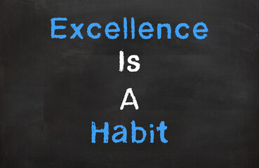 Excellence is a Habit