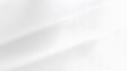 Obraz premium Abstract White Textured Fabric Background Soft Waves Closeup