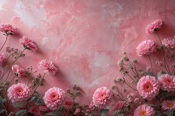 Serene Pink Background with Subtle Texture and Soft Tones