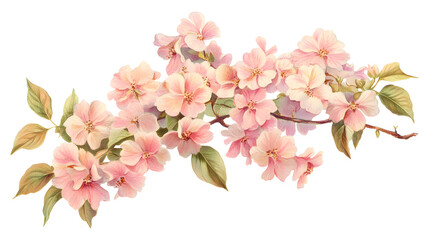 Obraz premium A beautiful pink flower with a white stem