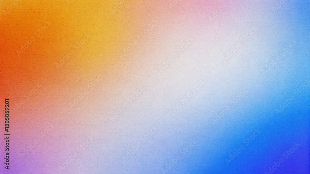 Aufkleber abstract gradient background displaying a blend of warm and cool tones