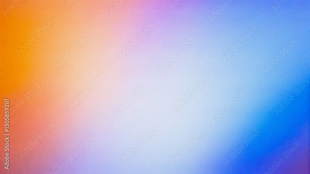 Aufkleber abstract gradient background displaying a blend of warm and cool tones