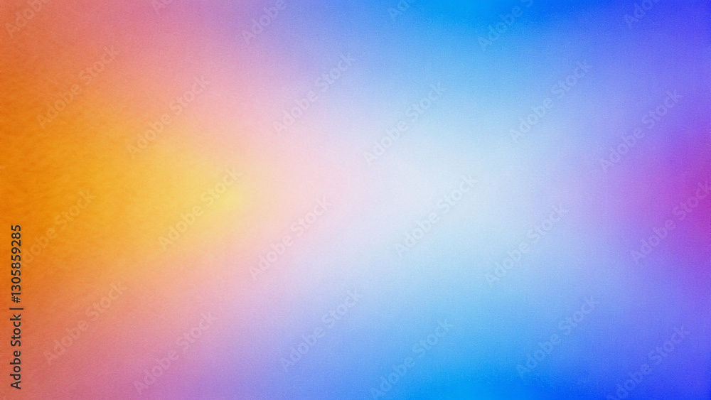 Aufkleber abstract gradient background displaying a blend of warm and cool tones