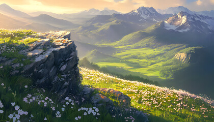 Fototapeta premium Explore the wild beauty of majestic nature