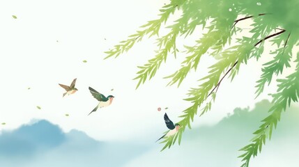 Lichun (Beginning of Spring) in the Chinese 24 Solar Terms.