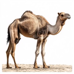 Dromedary Camel in Desert Habitat: The Enduring Beast of Burden in Pastoral Nomadism