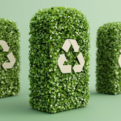 Vibrant green plant with glossy leaves brightening an indoor space against a neutral background