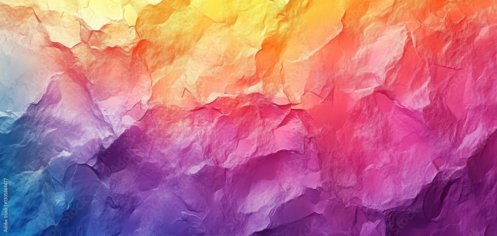 Poster vibrant abstract texture background in warm and cool tones with layered paper effect for artistic an