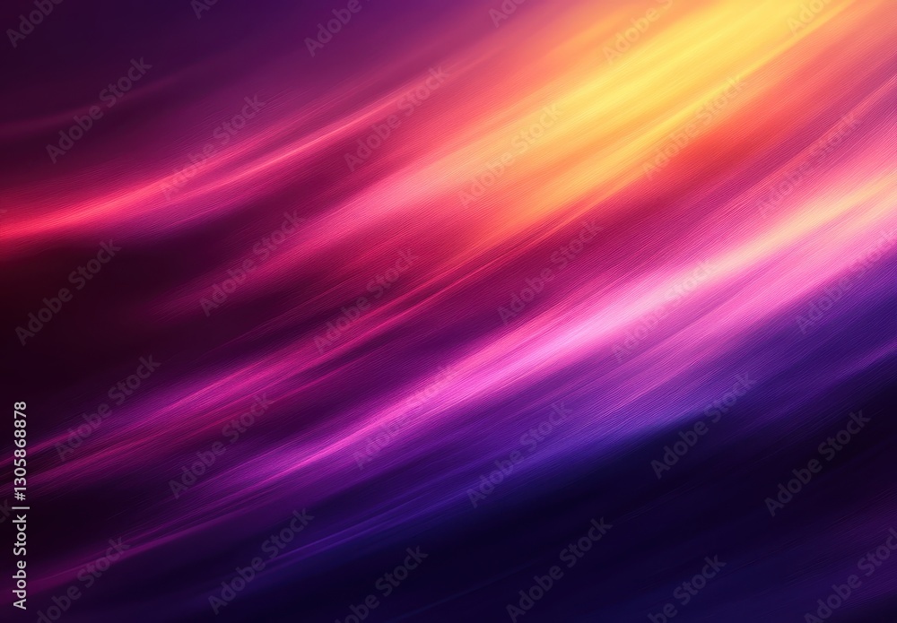 Poster vibrant colorful abstract background with flowing lines and soft gradient waves for creative design 