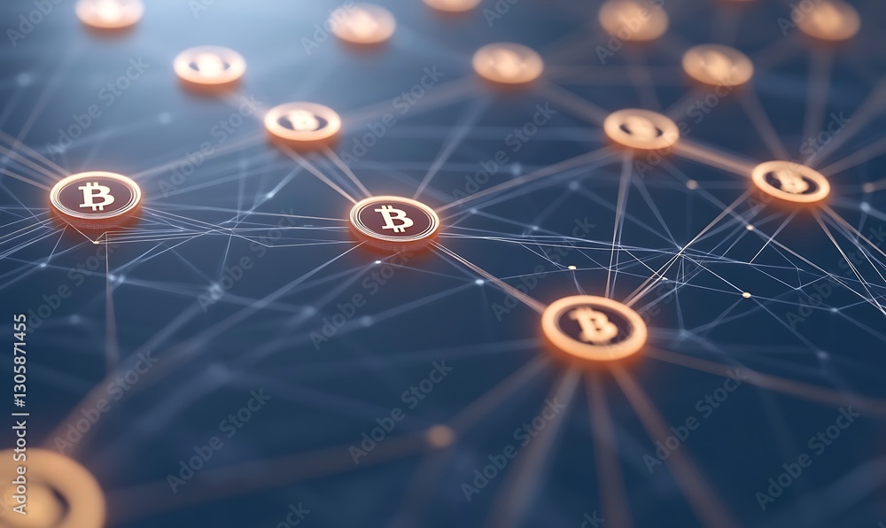 Aufkleber An image related to the cryptocurrency blockchain ecosystem, showcasing connectivity and technology.
