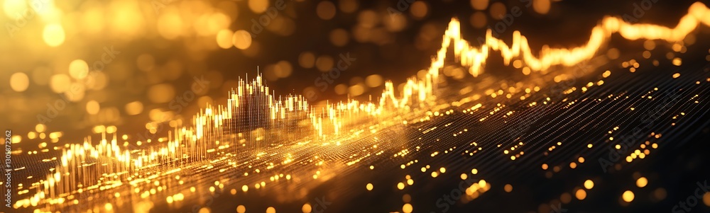 Poster a vibrant image depicting bullish trends in cryptocurrency markets with ascending graphs.