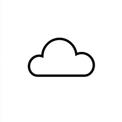 Fototapeta premium High tech icon. Cloud