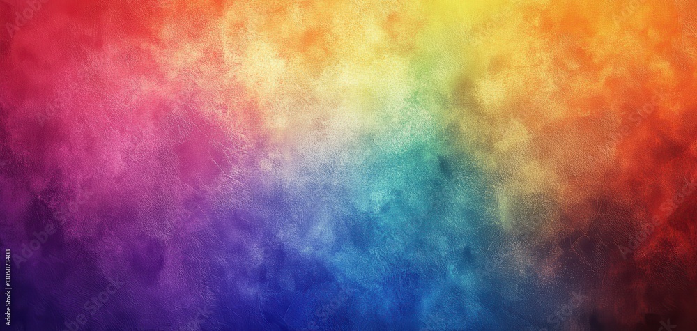 Aufkleber vibrant multicolored gradient background with textured appearance, ideal for creative projects and a