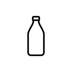 Bottle icon vector illustration. bottle sign and symbol