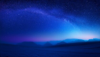 abstract mesmerizing background with a dark blue night sky gradient a blurred midnight spectrum transitions from deep violet indigo to light blue shades complemented by a grainy texture