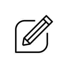 Edit icon vector illustration. edit document sign and symbol. edit text icon. pencil. sign up