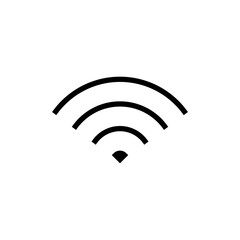 Wifi icon vector illustration. signal sign and symbol. Wireless  icon