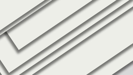 Abstract Layered Shadows: A Minimalist Geometric Design with Depth and Elegance
