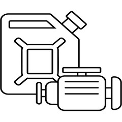 Petrol Engine Icon