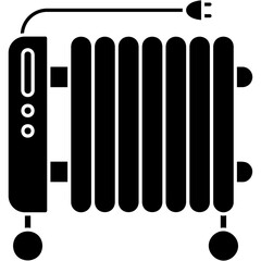 Oil Heater Icon