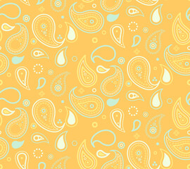 Repeat paint of outline henna. Surreal cover at paisley growth. Arabic design on national classical.