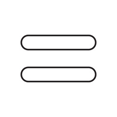 Fototapeta premium equal sign