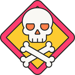 Toxic Substance Sticker