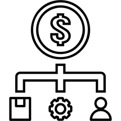 Cost Structure Icon