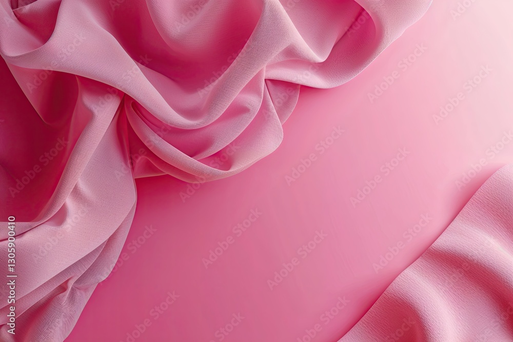 Poster stylish pink gradient background for product showcase and display