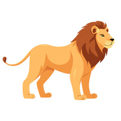 Fototapeta premium Lion lion illustration wildlife vector