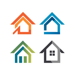 Home button icons set. Home page icon. Simple house symbols. Building icon. Vector illustration.
House icons set. Isolated outline house pictogram. Transparent estate symbol. Home sign in black. Real 