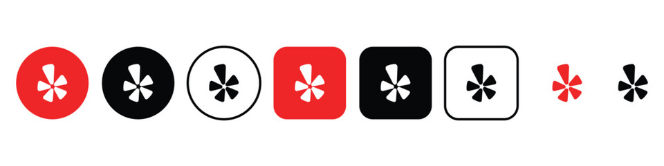 Yelp icon et vector
