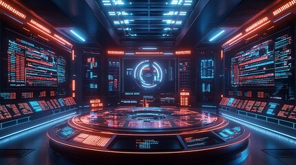 Futuristic concept of commodity trading with a glowing financial theme in a digital style.