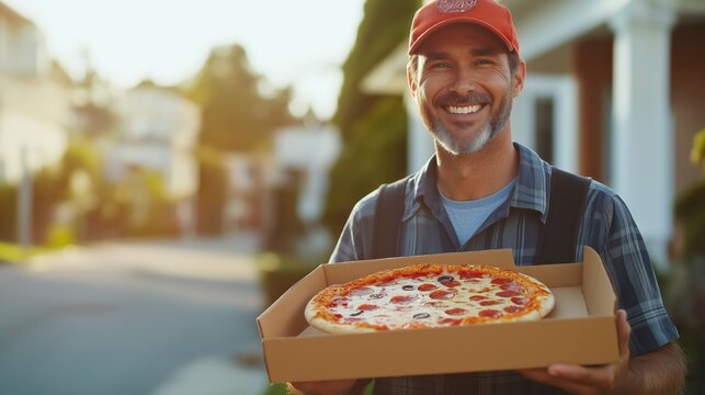 Pizza Delivery Driver Images – Browse 20,160 Stock Photos, Vectors, and ...
