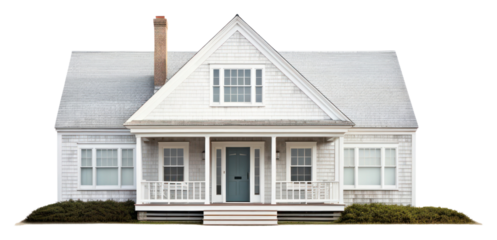 PNG Cape cod architecture building house.