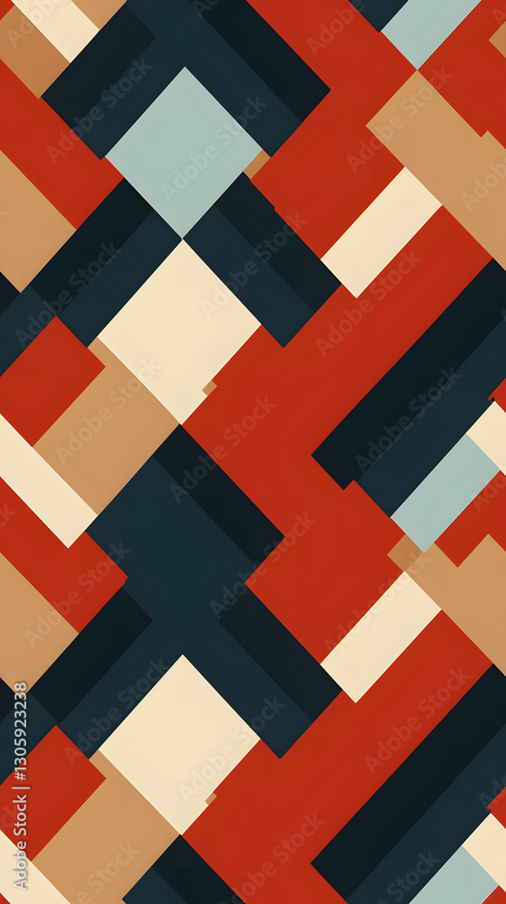 Poster retro style diagonal pattern graphics poster background