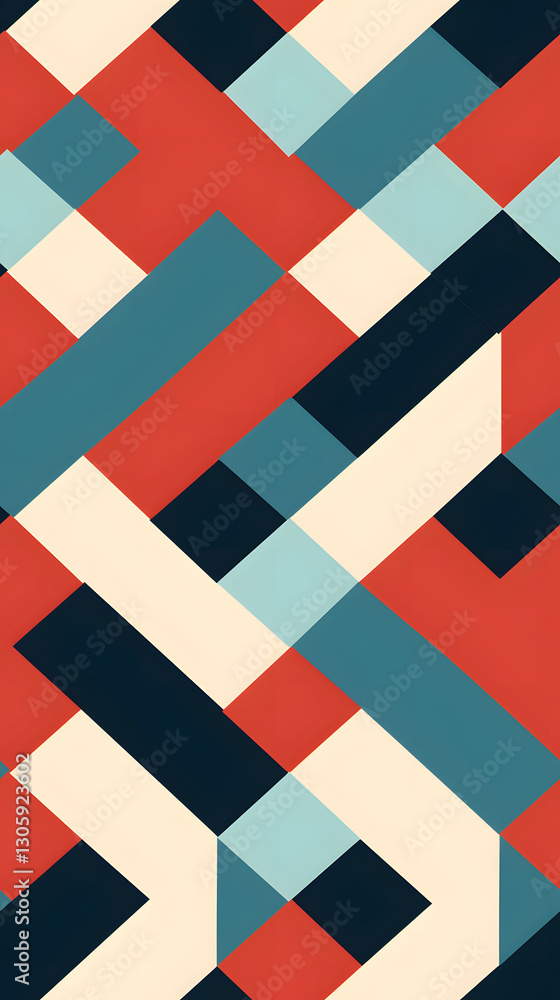 Poster retro style diagonal pattern graphics poster background