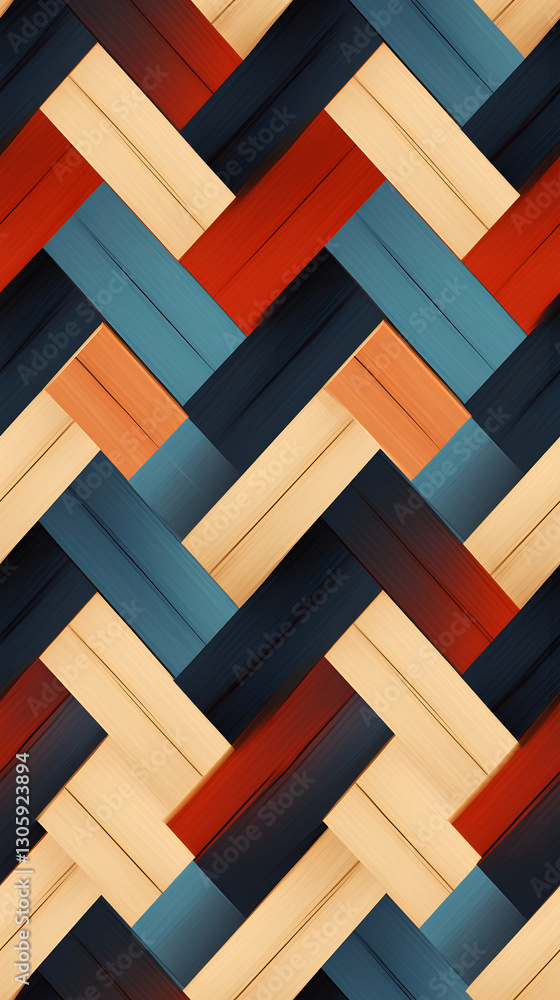 Aufkleber retro style diagonal pattern graphics poster background