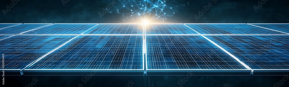 Poster ahmadwahyuutomo776@gmail.com Futuristic AI-powered solar tracking system design for advanced renewable energy solutions.