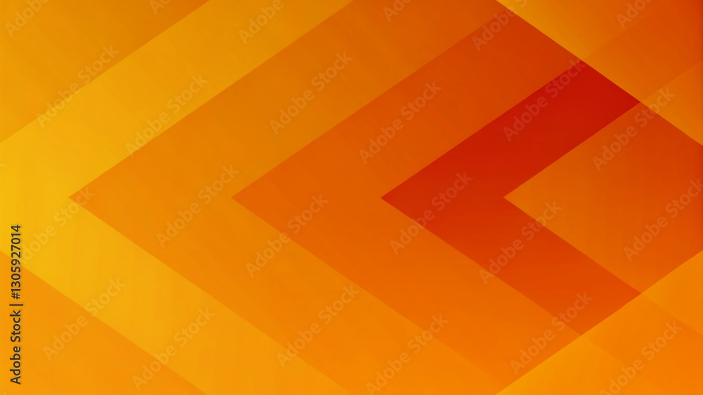 Poster abstract orange and red diagonal arrows background