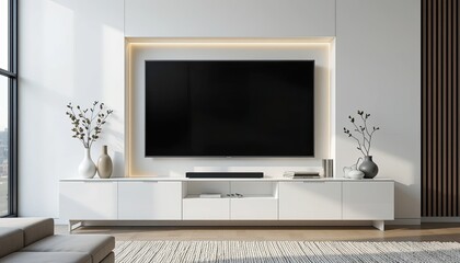 Fototapeta premium Elegant minimalist interior photography