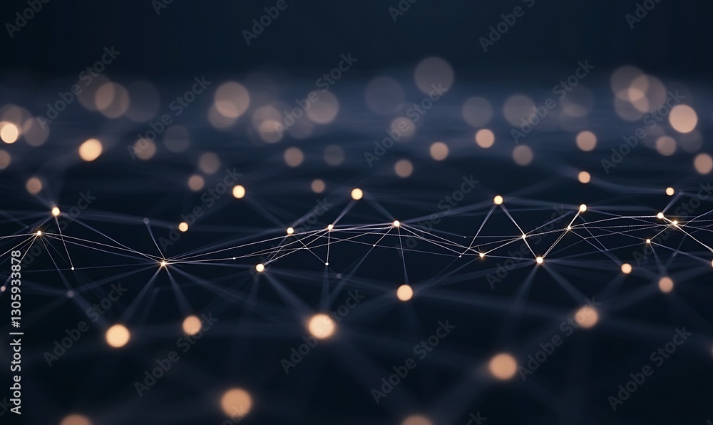 Poster ahmadwahyuutomo776@gmail.com A neon-lit image showcasing a global financial network with vibrant data lines.