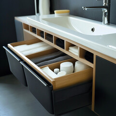 interior of a modern bathroom