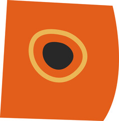 Mid Century Floral Element Set