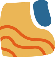 Mid Century Floral Element Set