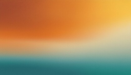orange teal beige yellow noisy color gradient background grainy texture effect poster banner header backdrop design