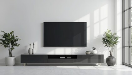 Minimalist elegance in living room design