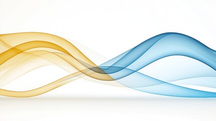 Abstract Wave Design with Vibrant Colors